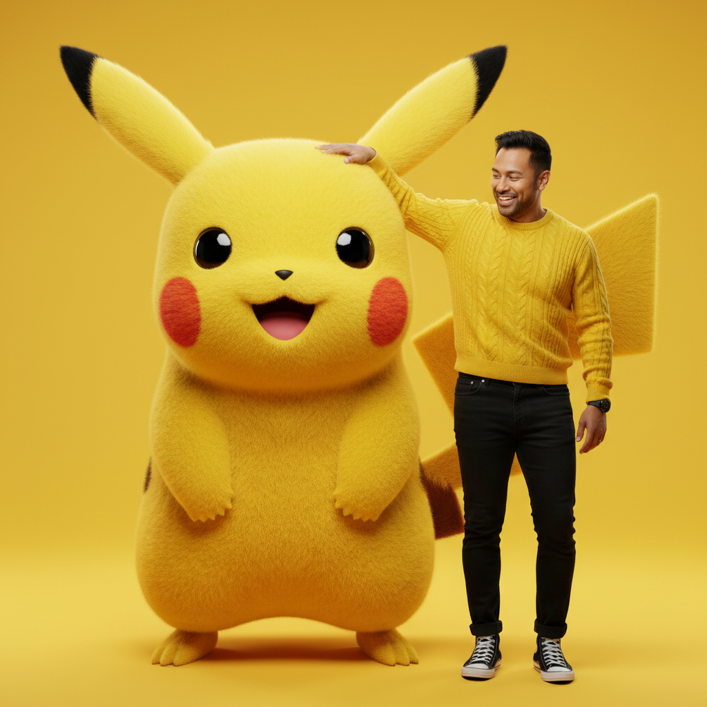Pikachu 3D - Result